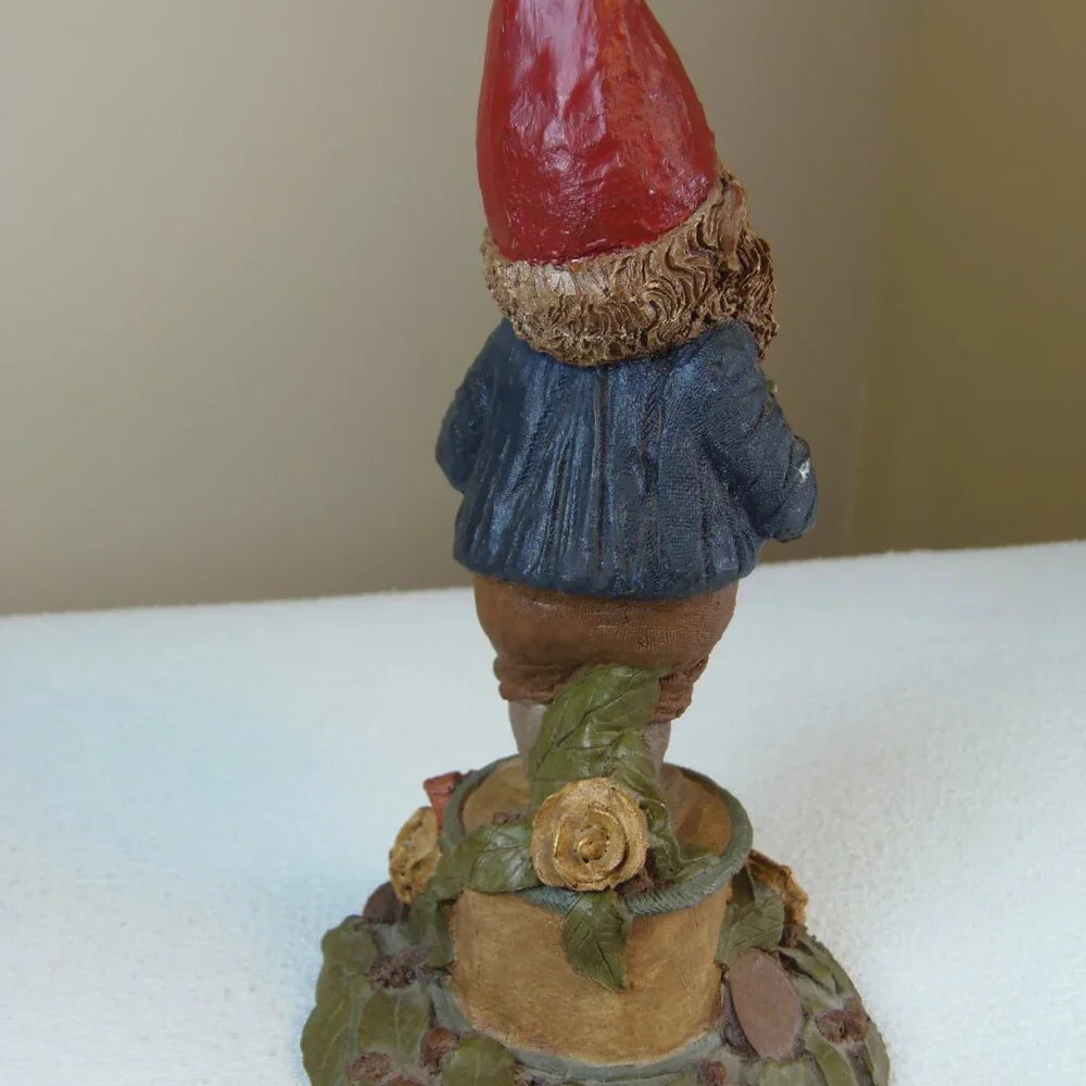 Vintage 1984‎ Tom Clark Gnome Happy Figurine Present Whimsy Fairy Fantasy World
